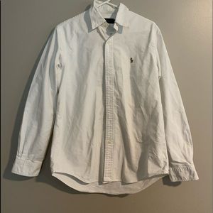 White Polo Button Down
